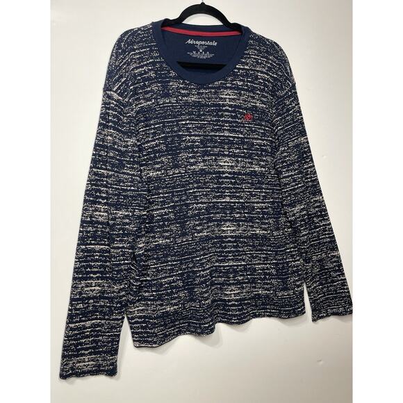 Aeropostale Thermal Waffle Knit Long Sleeve Y2K Preppy Big & Tall Men Size 3XL - Picture 1 of 7